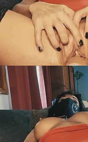 Fucking Machine and Dumb Cock Blowjobs
