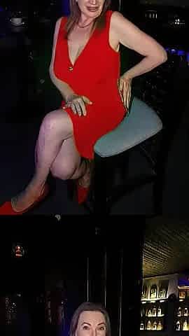Cougar in Red is the Winner: This babe Took Him Home