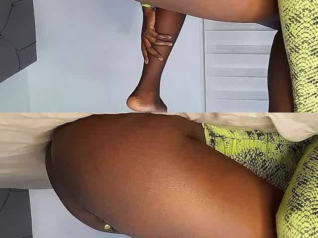 Ebony Teen Pussy Tease