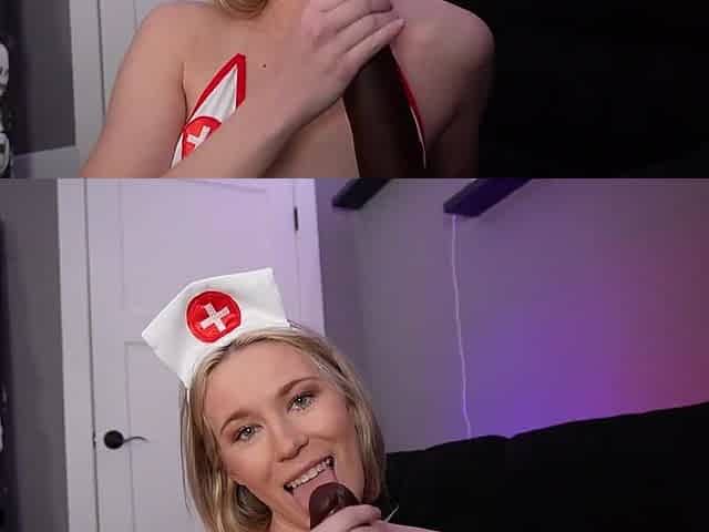 Naughty Nurse Loves Playing With 12in Bbc Dildo - Verified Amateurs And Nurse Naughty