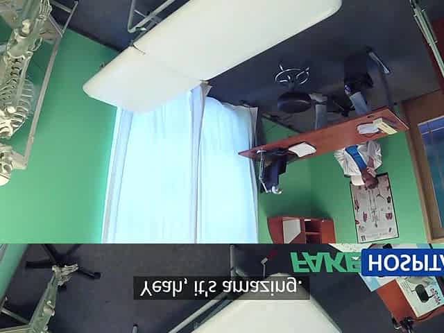 FakeHospital Doctor prank calls his hot nurse with large boobs