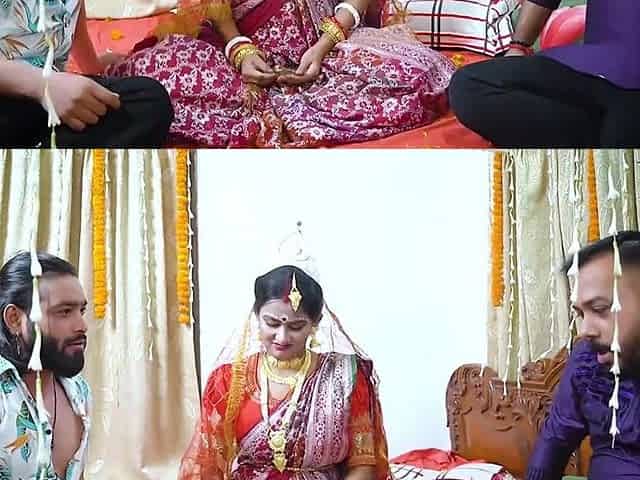 Shameless Indian whore thrilling adult scene