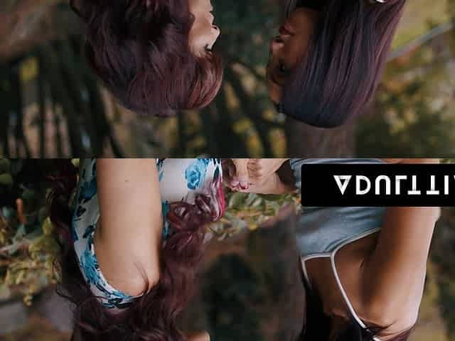 Lesbian milf Sirena De Mer enjoys romantic breakup sex with teenage lover Alexis Tae