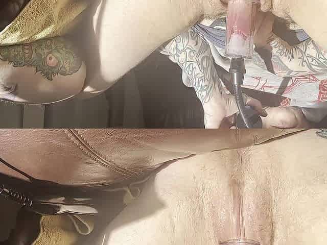 FTM-PUMPING MY BIGGEST TDICK & SCREWING MY WET CUNT IN THE SUN