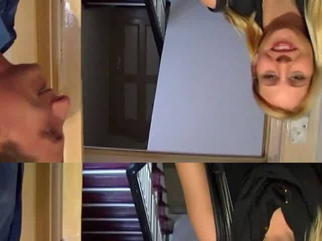 Sexy German Blonde with Round Boobs Enjoys Jumping on a Hard Cock