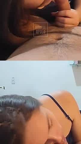 I Will Never Leave My Husband Full of Cum... This Milk Comes All to My Belly