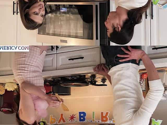Natural beauty Aubree Valentine fucks friend's brother after wild party