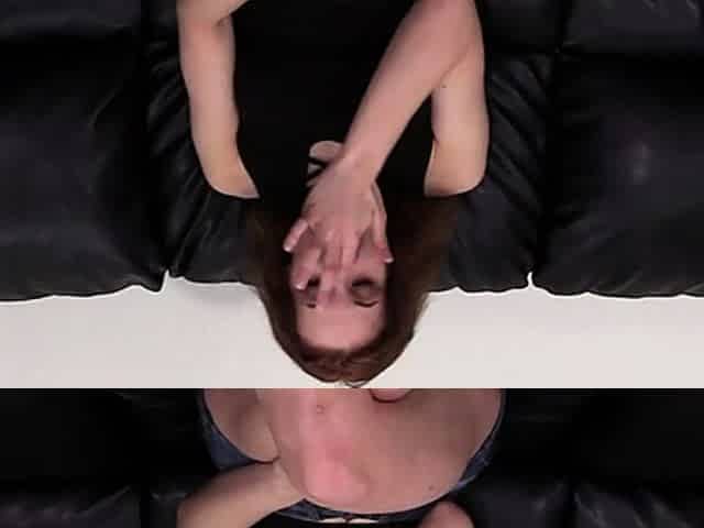 Innocent Teen Jazmine's Wild Backroom Audition: Deepthroat