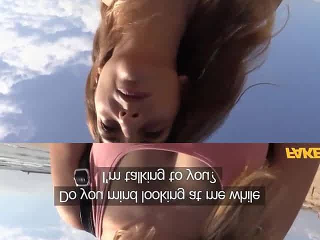 I Discovered Her on a NUDIST BEACH and Screwed her - Fake Cop