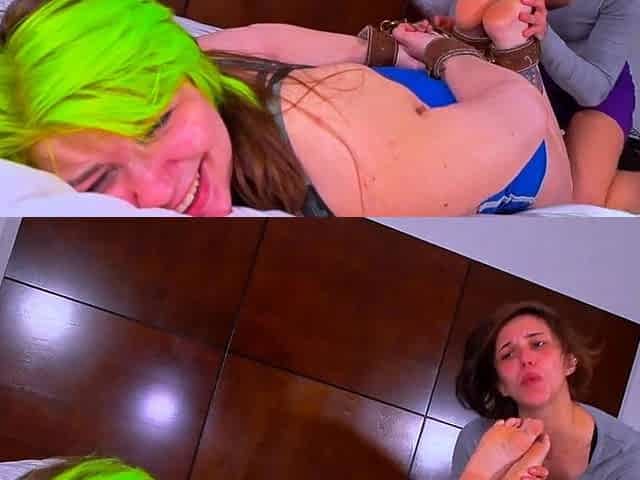 Ramon's Facefull of Feet - Kate Austen'S Hogtied Fae D'Cay