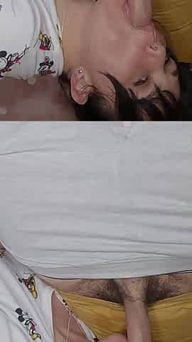 My MILF Mother-in-law Loves to Fuck My Cock and Have Me Cum Inside Her Fat Pussy