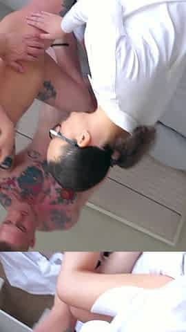 First Time in Porn! Don't Worry, You'll Become a Good Whore and Your Hubby Won't Know Anything!
