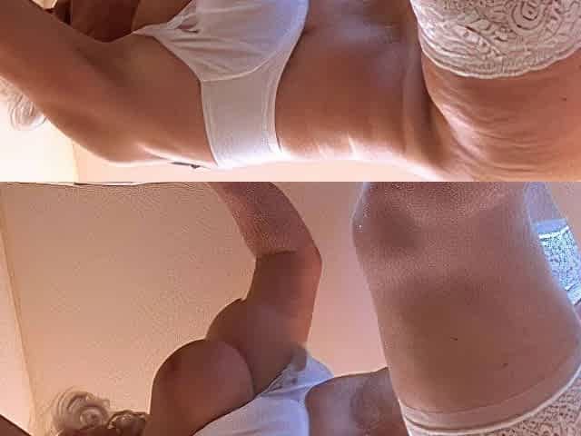 Amateur Hot Blonde Gives Massive Blowjob