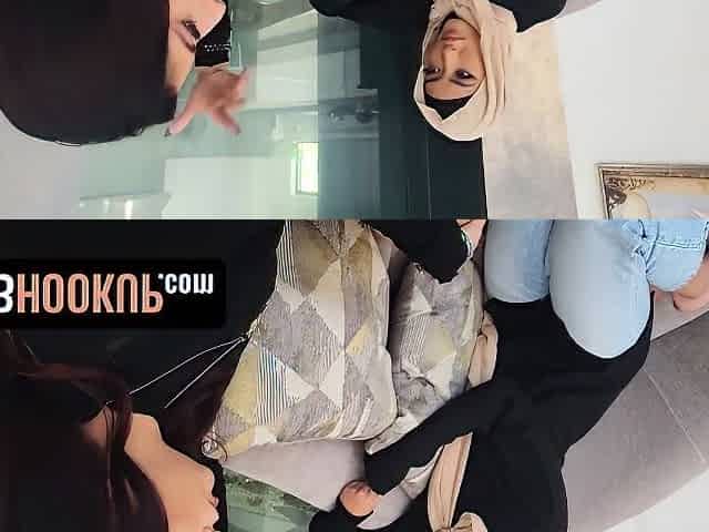 Conservative Hijab Girl Cant Believe How Good It Feels To Finally Fuck Around With Her Boyfriend