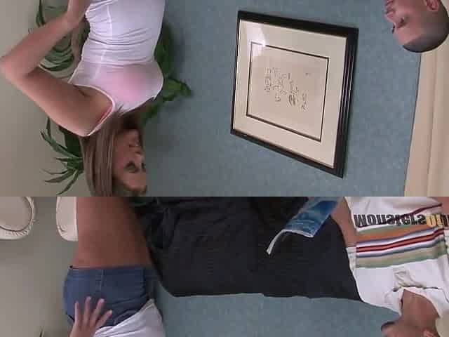 Thick Cocksucker Gets Huge Load On Her Amazing Tits