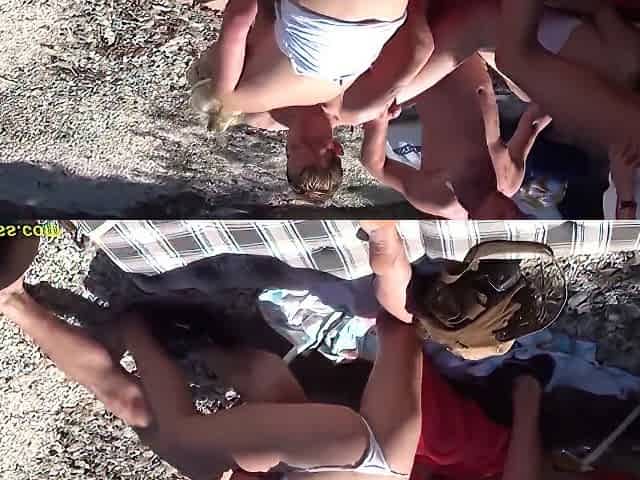 Real Outdoor Groupsex Fuckfest