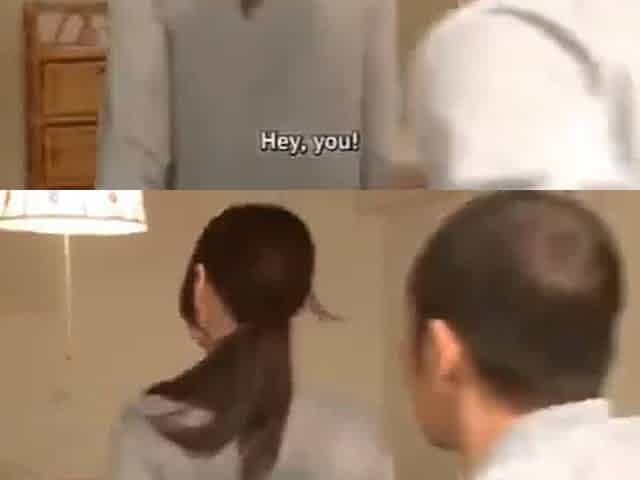 Japanese Wife fucked by stranger