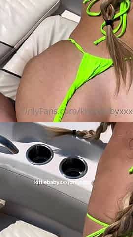 Kittiebabyxxx Fucking On The Boat