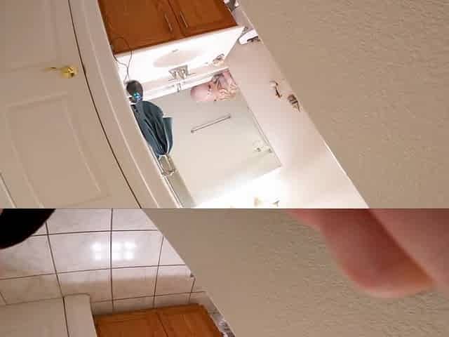 Sexy Stepmom Fucked In The Bathroom