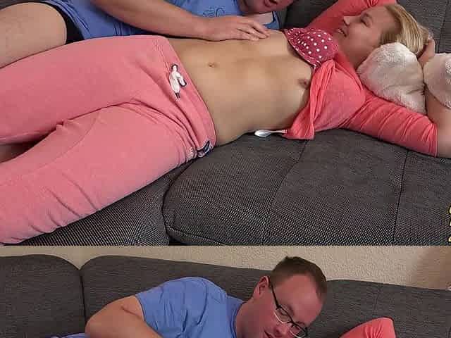 Kuschelsex mit Ejaculation-Surprise