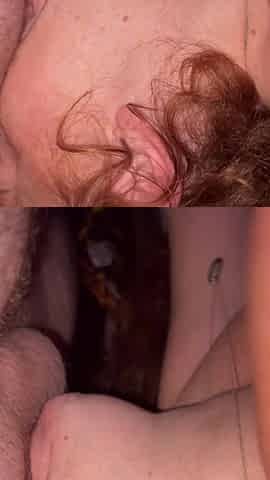 Sexy Redhead Takes It From Behind