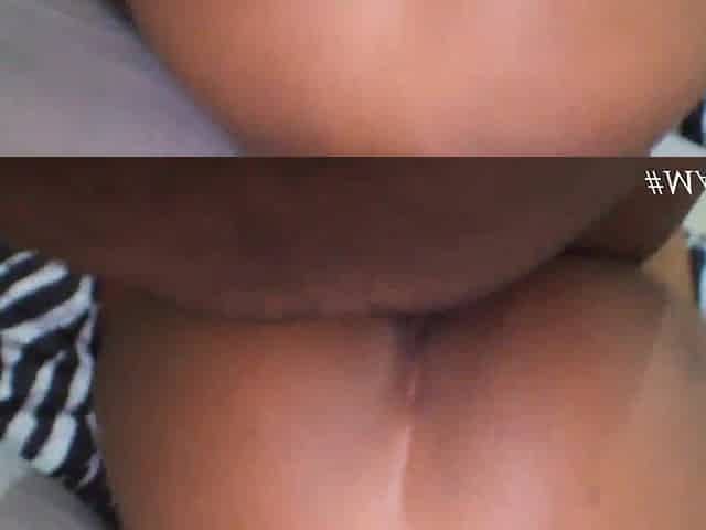 Homemade Black Sextape with Skinny Model
