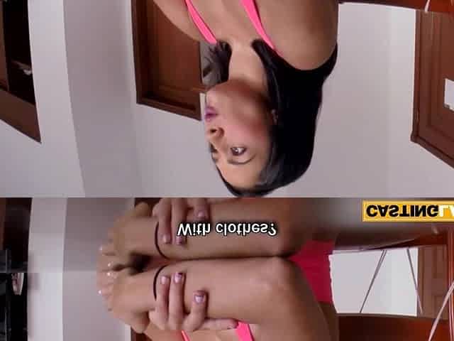 Big Tits Latin Teen Enjoys Deepthroat