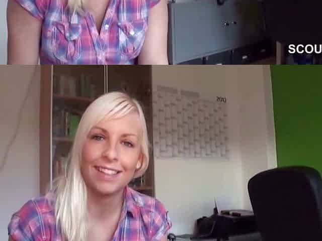 Sie erwischt ihn beim Wichsen und hilf mit einem Tugjob