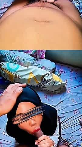 Indonesian Hijab Whore Doing Blowjob and Get Her Pussy Shoved by Asian Dick