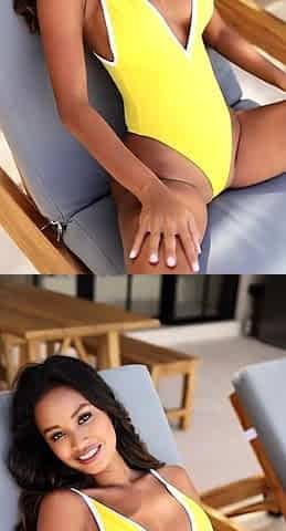 Solo eurobabe masturbating outdoors