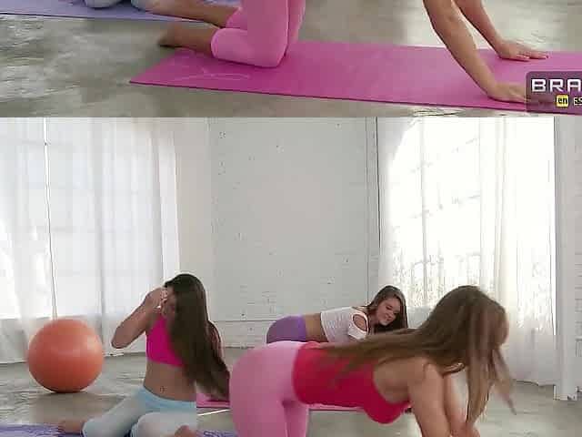 Brazzers - Keisha Grey's Taut Yoga Butt Drilled Hard by Ally's Boyfriend
