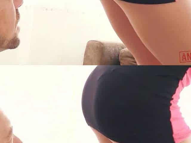 Analized - Anita B, the petite anal floozy who likes large dongs