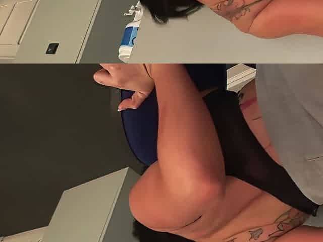 Kerry Louise In Bends Over The Bosses Desk And Takes It From Behind