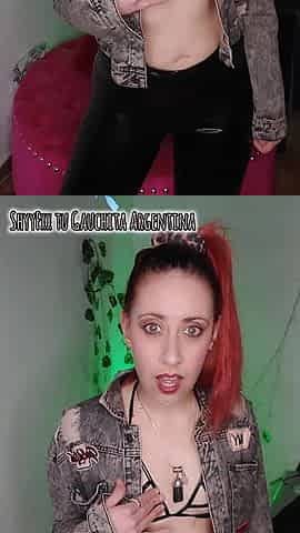 Your Big-ass Goth Friend Is Unsatisfied!! She's Coming for Your Dick!!!