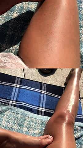 Slutty girl foot fetish with masturbation