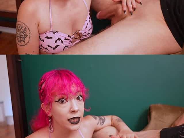 Goth Stepsis Pool Day Cuckolding