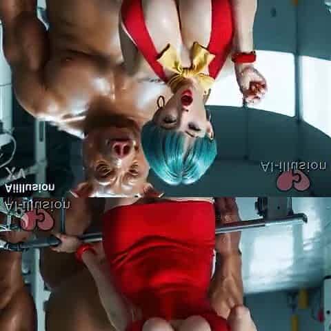 The Secret Between Bulma and Oolong 1 (AI-generated) (No live-action) (NSFW)