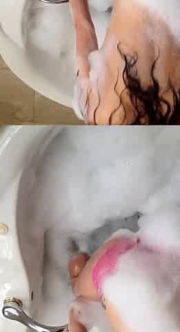 Curly Blonde Teen Records Solo Dildo Masturbation More at