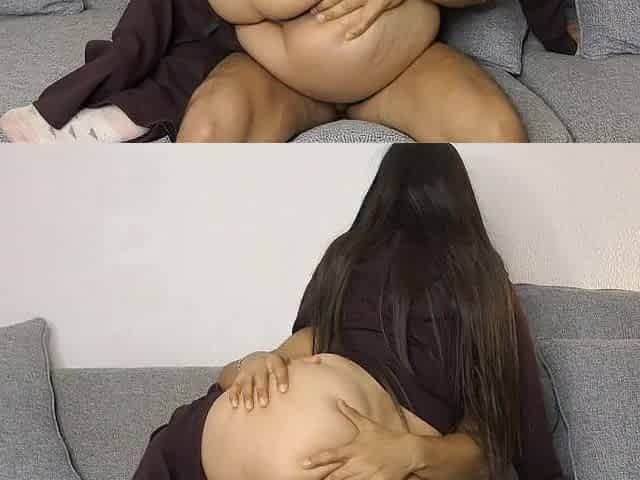 It feels so worthwhile to have her large butt bouncing on my wang