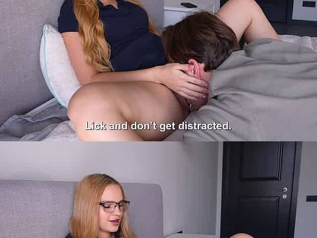 Sexy Verlonis Applying for Hr Interviewer Job Ends up with Pussy Licking and Creampie