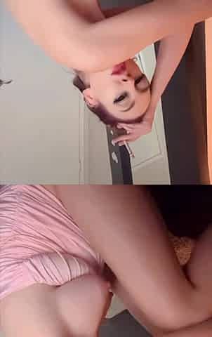 Europeam stepmom Artemisia Love showing her wet bazookas smokin' fetish sesh
