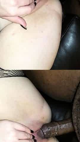 Cummy amateur pussy close up
