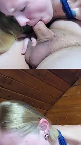 Daddy's Girl Loves Sloppy Blowjob