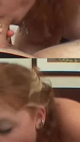 Young Girl Blows for the First Time