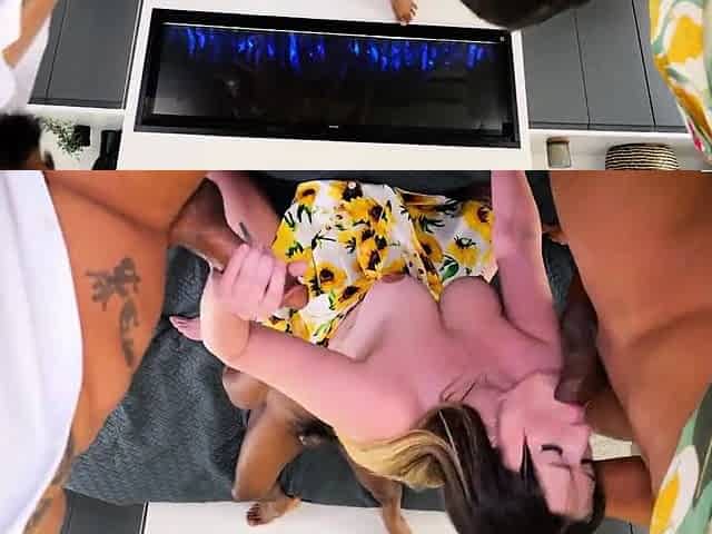 POV hardcore interracial blowjob