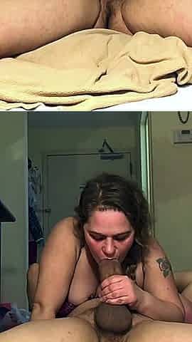Regina Sucking a Big Dick in Dirty Motel