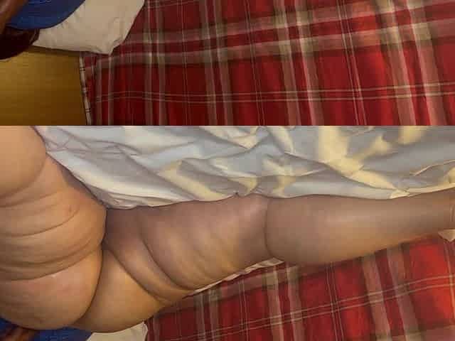 Big Natural Ass Spread High and Wide for Young Man to Creampie. Best Doggy Style MILF.
