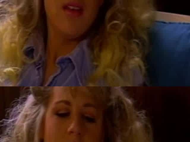 Petite Blonde Teen Explores Intense Vintage Blowjob