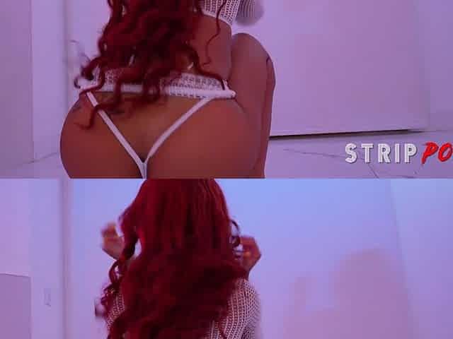 StripPOV: Bubble-Booty Stripper, Kona Jade, Likes Twerking Raw on Her Customer's Large Knob