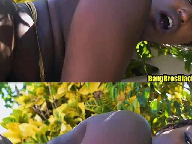 White man bangs a ebony sweetheart with a large taut booty